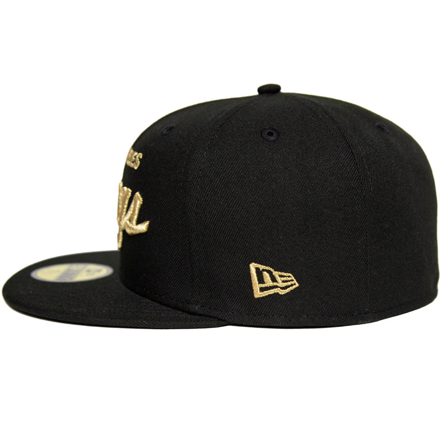 KINGS 別注 59FIFTY ロサンゼルス・キングス ブラック ゴールド