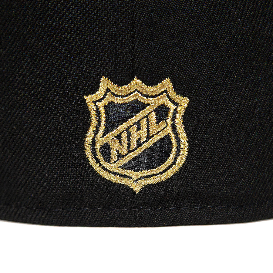 KINGS 別注 59FIFTY ロサンゼルス・キングス ブラック ゴールド