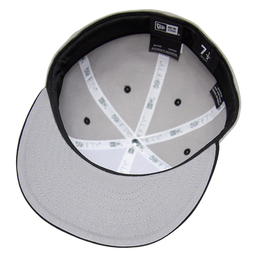 KINGS 別注 59FIFTY ロサンゼルス・キングス グレー ブラック グレーアンダーバイザー