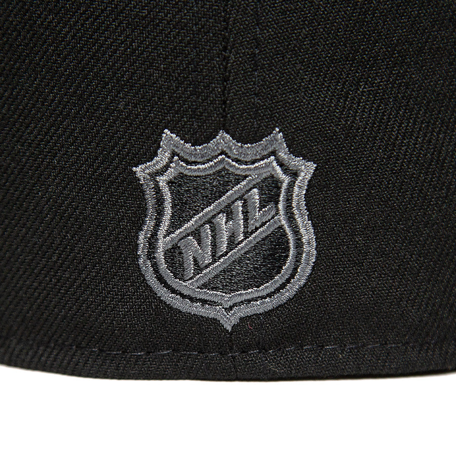 KINGS 別注 59FIFTY ロサンゼルス・キングス ブラック ダークグラファイト