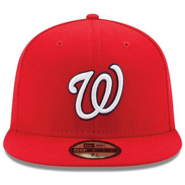 59FIFTY MLBオンフィールド ワシントン・ナショナルズ ゲーム レッド