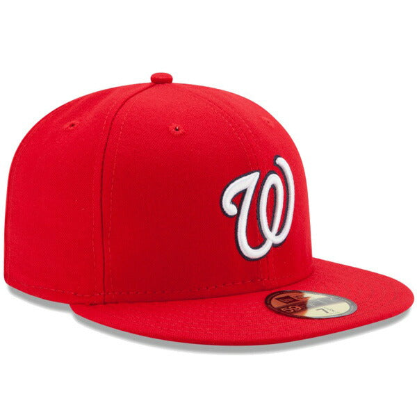 59FIFTY MLBオンフィールド ワシントン・ナショナルズ ゲーム レッド