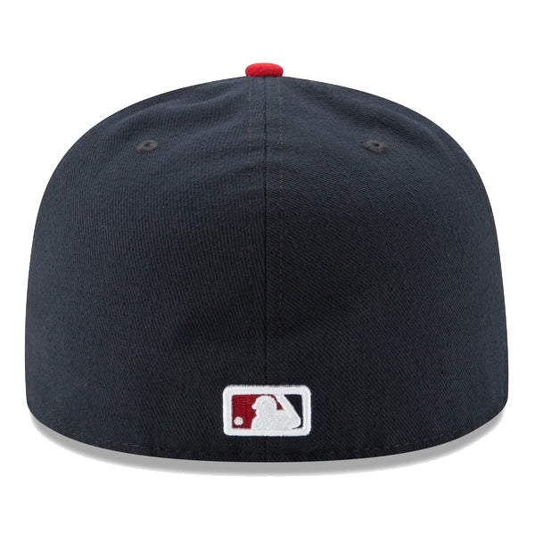59FIFTY MLBオンフィールド ワシントン・ナショナルズ オルタネイト ネイビー レッドバイザー