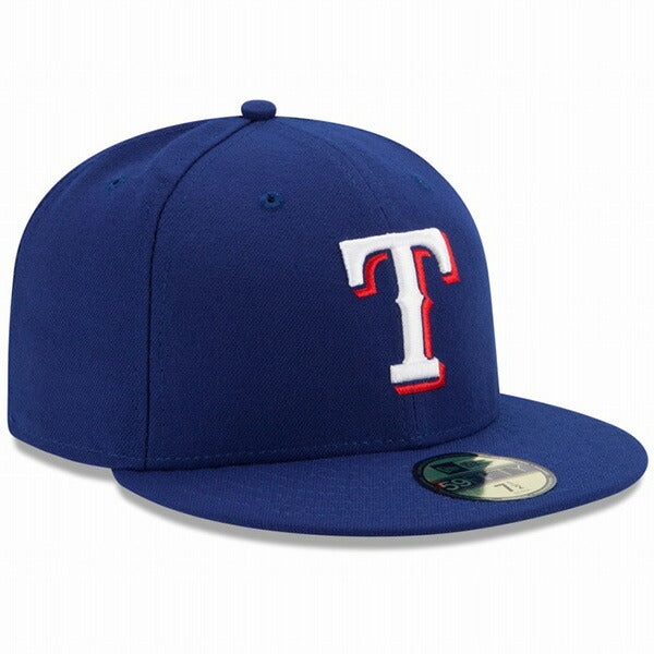 59FIFTY MLBオンフィールド テキサス・レンジャーズ ゲーム ブルー