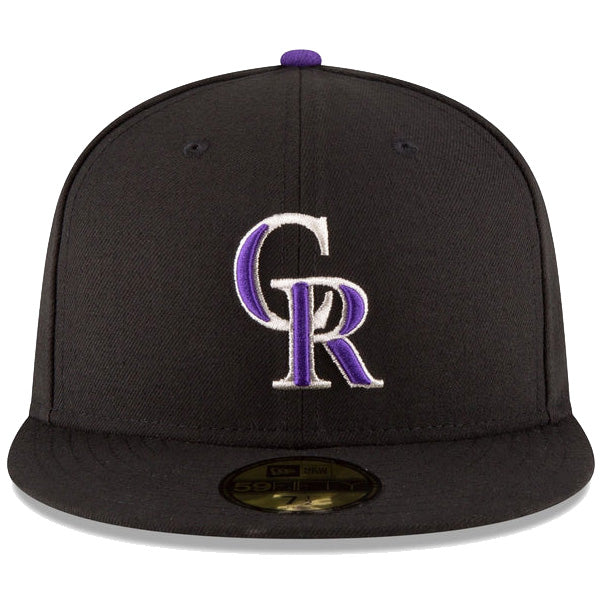 59FIFTY MLBオンフィールド コロラド・ロッキーズ ゲーム ブラック