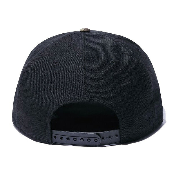 9FIFTY ベーシック ブラック ホワイトフラッグ ウッドランドカモバイザー