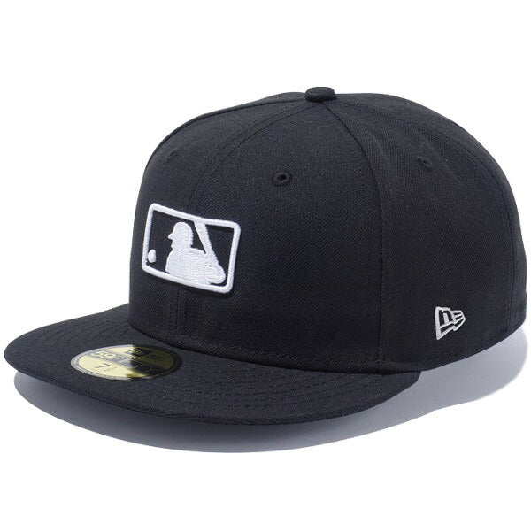 59FIFTY MLBロゴ ブラック ホワイト