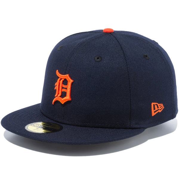 59FIFTY MLBオンフィールド デトロイト・タイガース ロード ネイビー