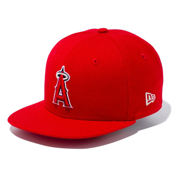 Child 9FIFTY ロサンゼルス・エンゼルス レッド × チームカラー