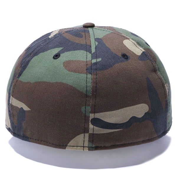 59FIFTY ベーシック ウッドランドカモ ブラックフラッグ