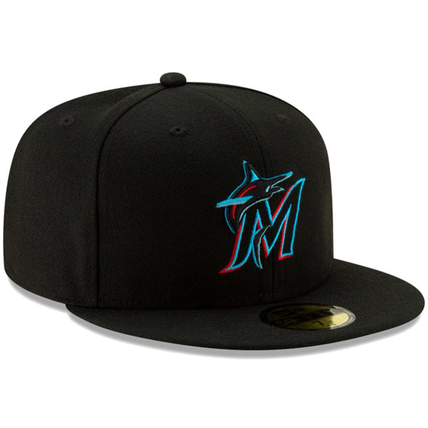 59FIFTY MLBオンフィールド マイアミ・マーリンズ ゲーム ブラック
