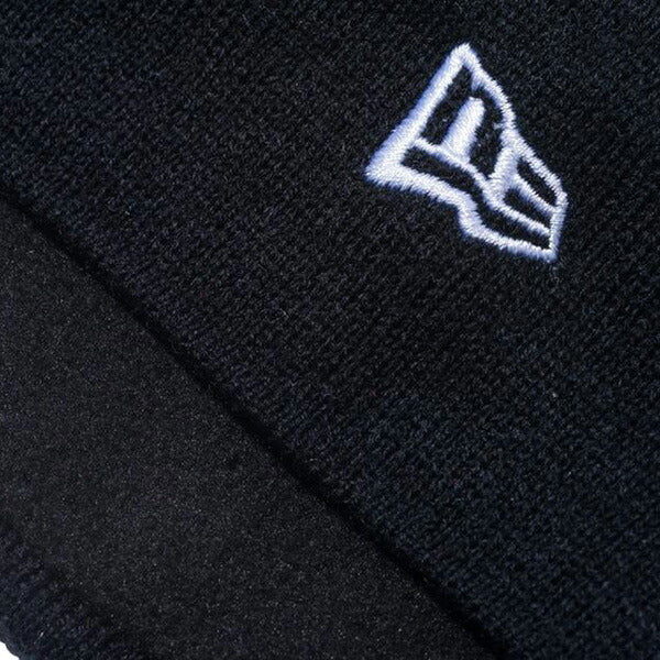 ヘッドバンド ニットヘアバンド NEW ERA ロゴ ブラック
