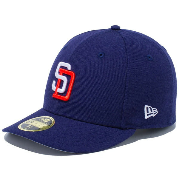 LP 59FIFTY クーパーズタウン サンディエゴ・パドレス ライトネイビー × チームカラー
