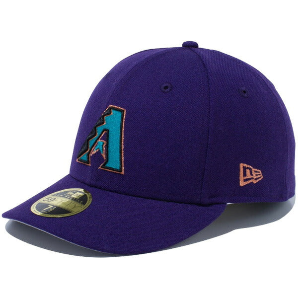 LP 59FIFTY クーパーズタウン アリゾナ・ダイヤモンドバックス パープル × チームカラー