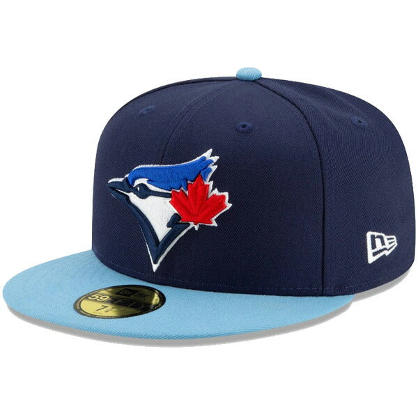 59FIFTY MLBオンフィールド トロント・ブルージェイズ オルタネイト4 ネイビー ブルーバイザー