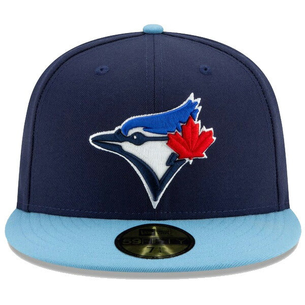 59FIFTY MLBオンフィールド トロント・ブルージェイズ オルタネイト4 ネイビー ブルーバイザー