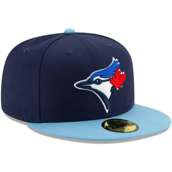59FIFTY MLBオンフィールド トロント・ブルージェイズ オルタネイト4 ネイビー ブルーバイザー