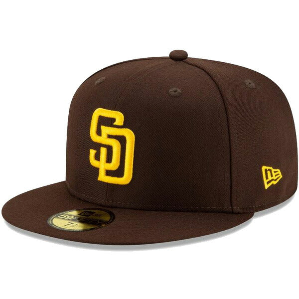 59FIFTY MLBオンフィールド サンディエゴ・パドレス ゲーム ブラウン
