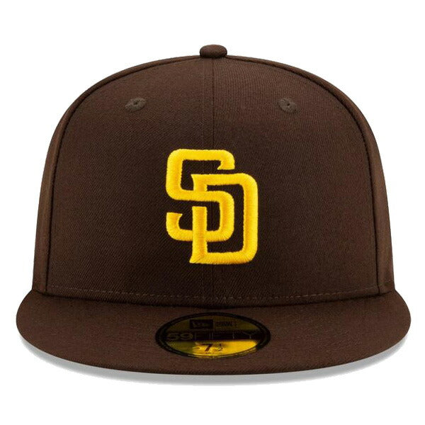 59FIFTY MLBオンフィールド サンディエゴ・パドレス ゲーム ブラウン