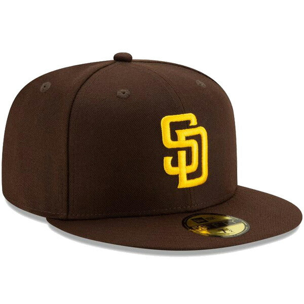 59FIFTY MLBオンフィールド サンディエゴ・パドレス ゲーム ブラウン