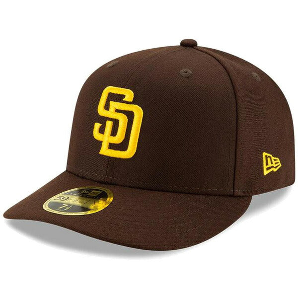 LP 59FIFTY MLBオンフィールド サンディエゴ・パドレス ブラウン
