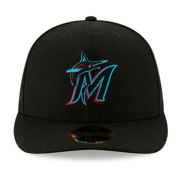 LP 59FIFTY MLBオンフィールド マイアミ・マーリンズ ゲーム ブラック