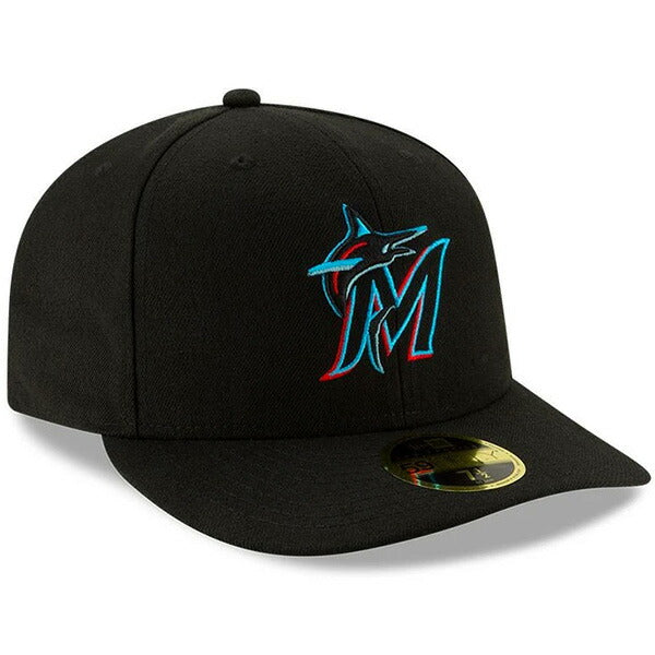 LP 59FIFTY MLBオンフィールド マイアミ・マーリンズ ゲーム ブラック