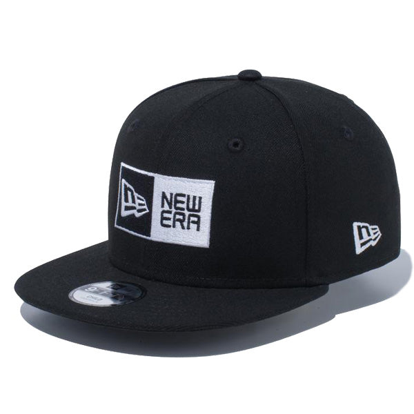 Child 9FIFTY ボックスロゴ ブラック × ホワイト