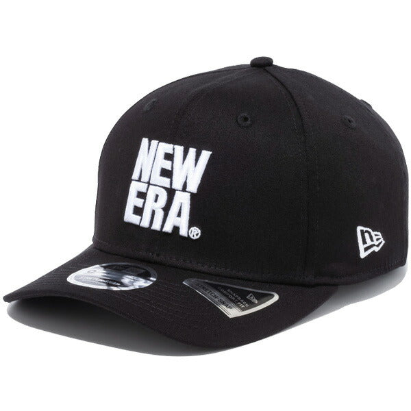 9FIFTY ストレッチスナップ スクエアニューエラロゴ ブラック