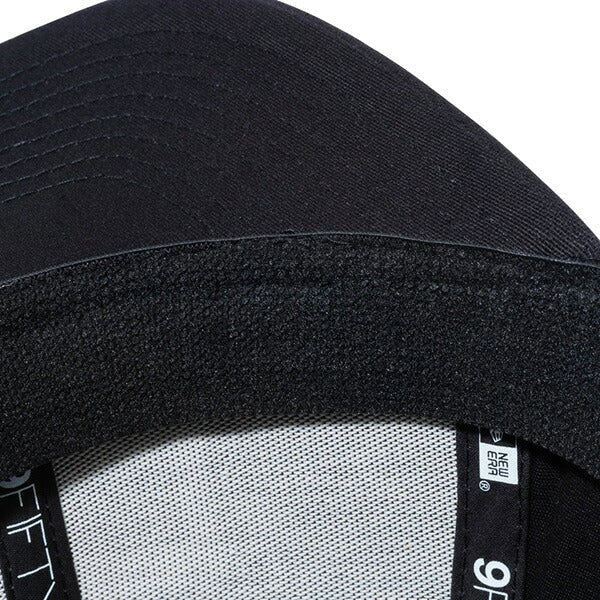 9FIFTY ストレッチスナップ ボックスロゴ ブラック