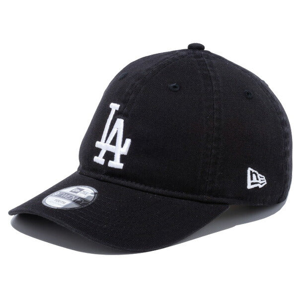 Youth 9TWENTY ウォッシュドコットン ロサンゼルス・ドジャース ブラック × ホワイト ハンドウォッシャブル