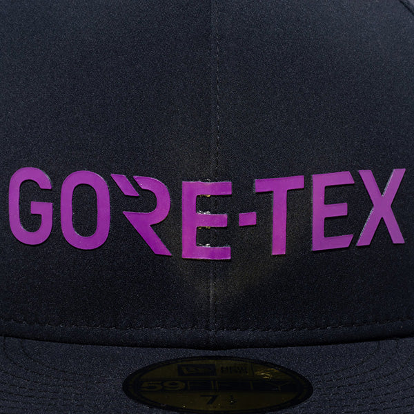 59FIFTY GORE-TEX PACLITE ゴアテックス パックライト ブラック/パープル【ニューエラアウトドア】