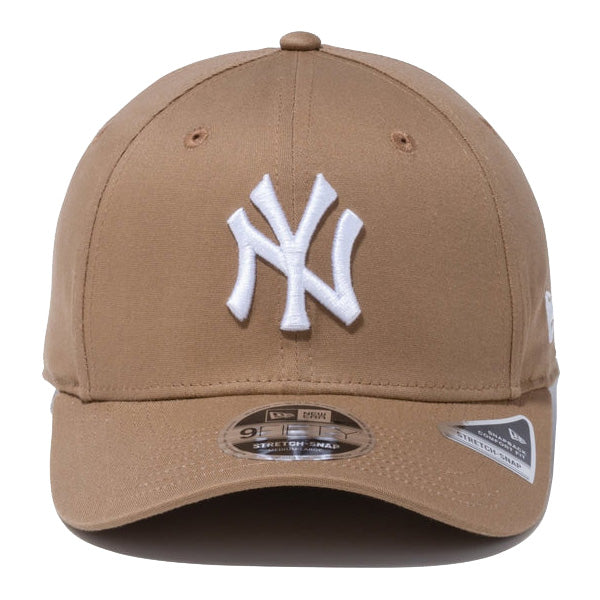 9FIFTY ストレッチスナップ ニューヨーク・ヤンキース カーキ × ホワイト