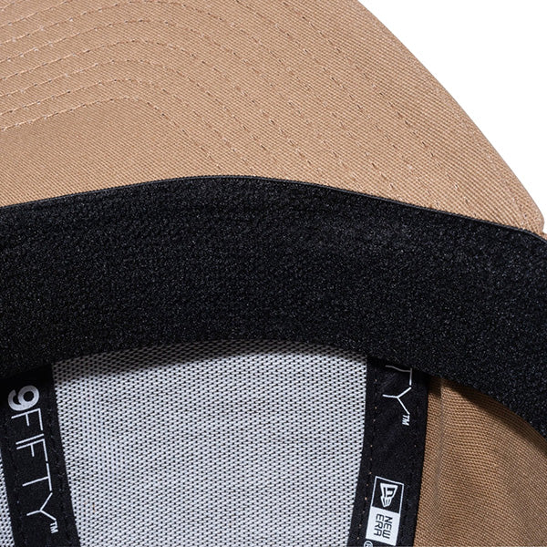 9FIFTY ストレッチスナップ ニューヨーク・ヤンキース カーキ × ホワイト