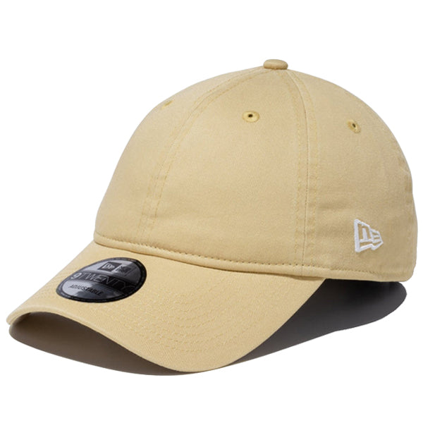 9TWENTY ウォッシュドコットン ベーシック ベガスゴールド × ホワイト