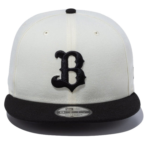 9FIFTY オリックス・バファローズ クロームホワイト × ブラック