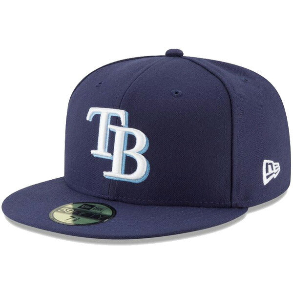 59FIFTY MLBオンフィールド タンパベイ・レイズ ゲーム ネイビー