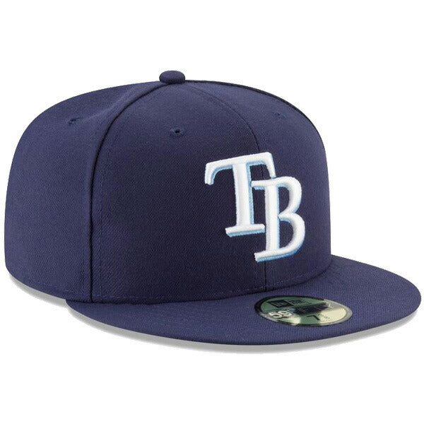 59FIFTY MLBオンフィールド タンパベイ・レイズ ゲーム ネイビー
