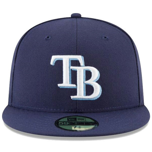 59FIFTY MLBオンフィールド タンパベイ・レイズ ゲーム ネイビー