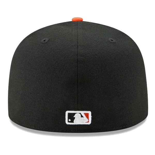 59FIFTY MLBオンフィールド サンフランシスコ・ジャイアンツ オルタネイト ブラック オレンジバイザー