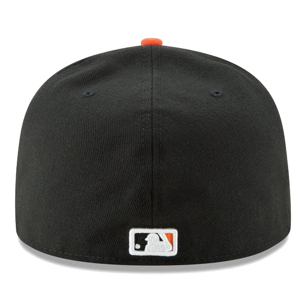 59FIFTY MLBオンフィールド ボルティモア・オリオールズ オルタネイト ブラック オレンジバイザー