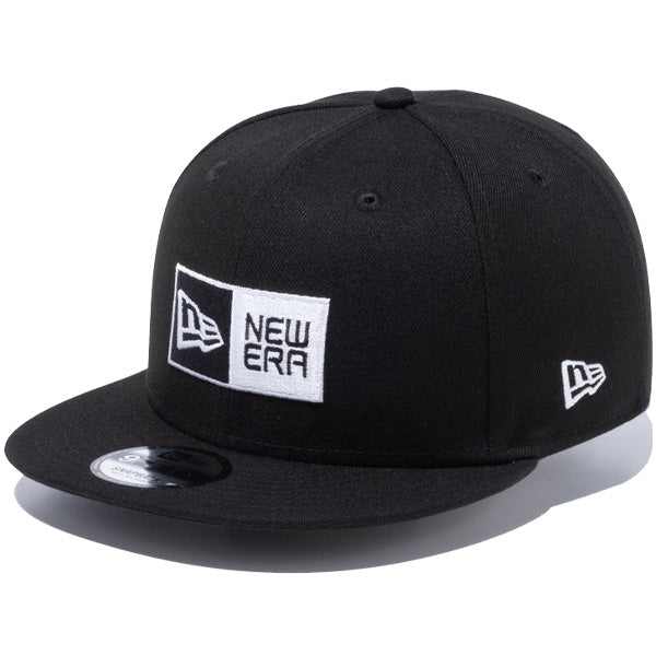 9FIFTY ボックスロゴ ブラック × ホワイト