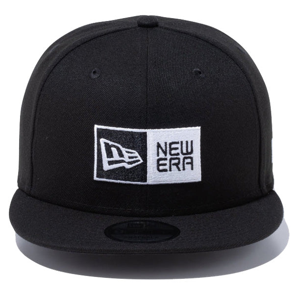 9FIFTY ボックスロゴ ブラック × ホワイト