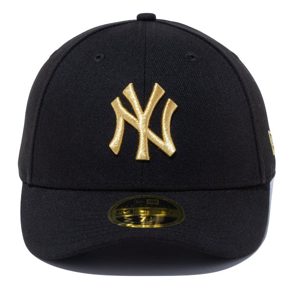 LP 59FIFTY ニューヨーク・ヤンキース ブラック × メタリックゴールド