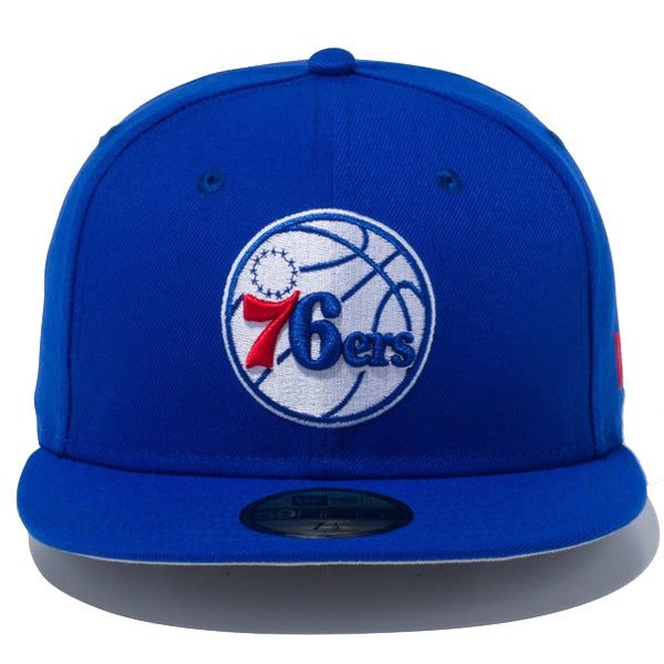 59FIFTY フィラデルフィア・セブンティシクサーズ ブルー × チームカラー