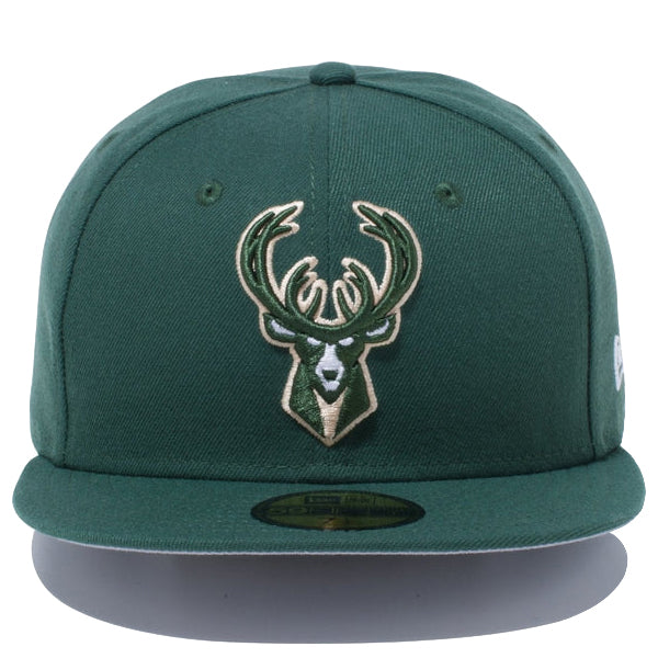 59FIFTY ミルウォーキー・バックス グリーン × チームカラー