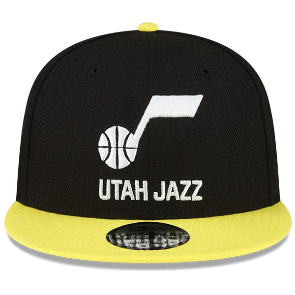 9FIFTY ユタ・ジャズ ブラック イエローバイザー