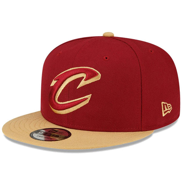 9FIFTY クリーブランド・キャバリアーズ レッド ゴールドバイザー