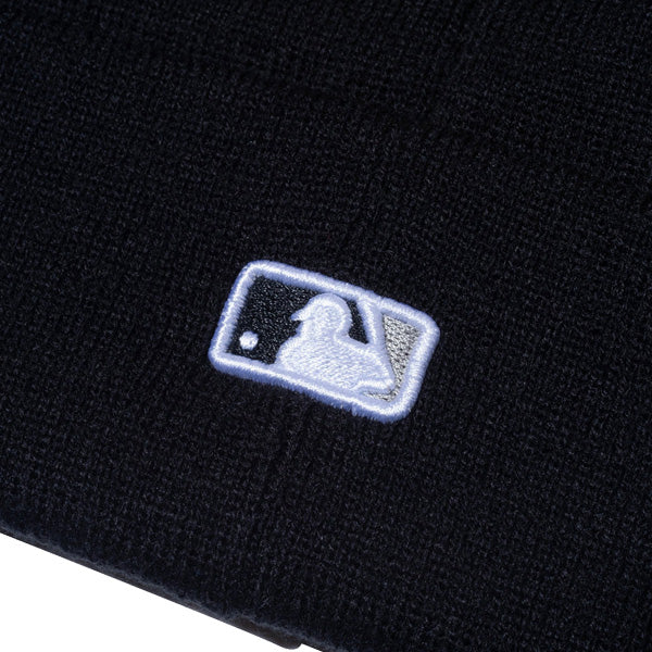 ベーシック カフニット MLB Team Logo ニューヨーク・ヤンキース ブラック