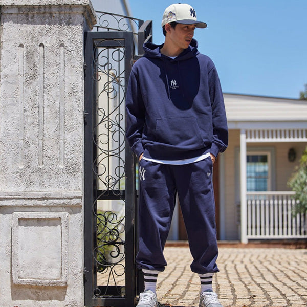 裏毛 スウェットパンツ MLB Apparel ニューヨーク・ヤンキース ネイビー
